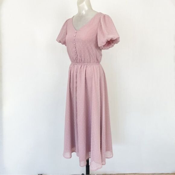 JESSAKAE HIGHBURY DRESS Pink XSMALL - Picture 4 of 11